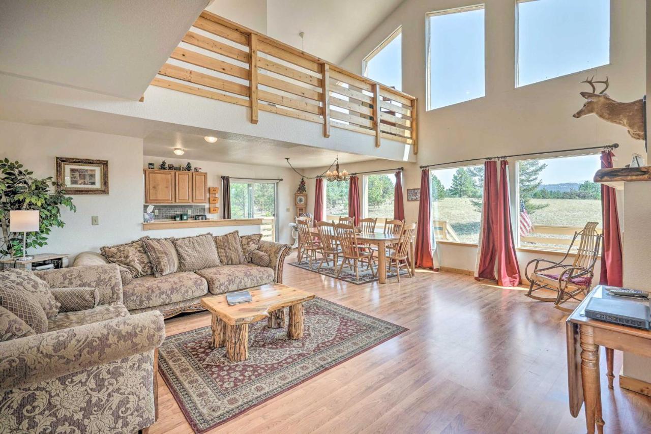 Rustic Florissant Cabin 4 Acres And Mountain View! Exterior foto